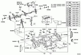 INSTRUMENT PANEL & GLOVE COMPARTMENT 1